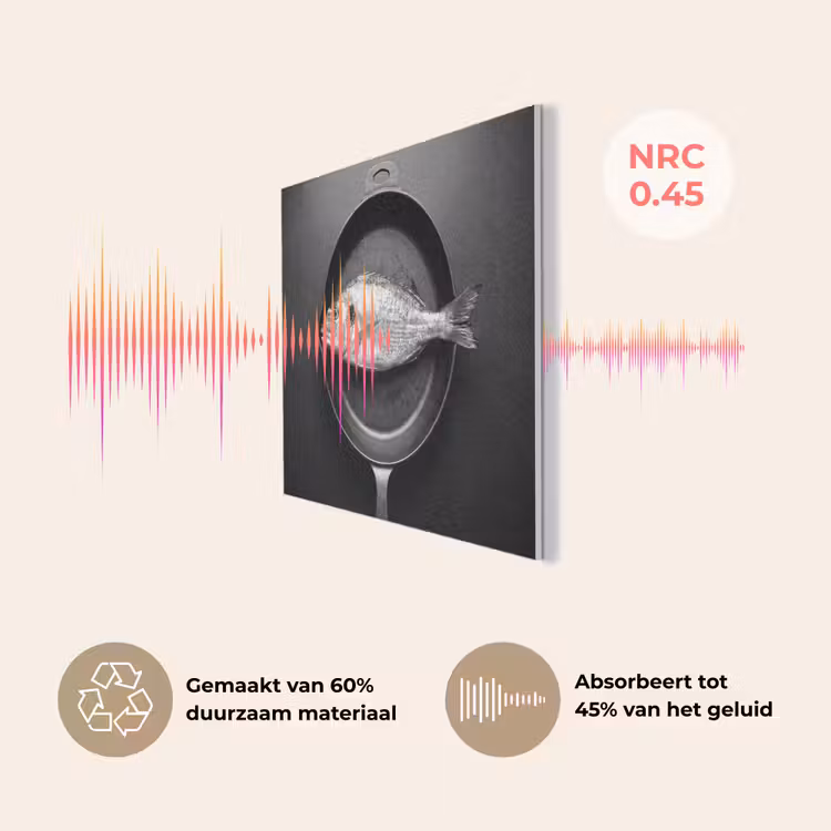 Pan - Vis - Zwart - Wit PET vilt klein -USP_NL