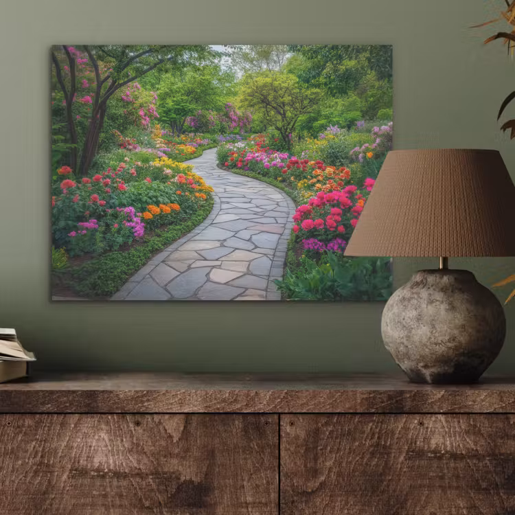 Park - Bloemen - Tuin PET vilt klein -sfeer2
