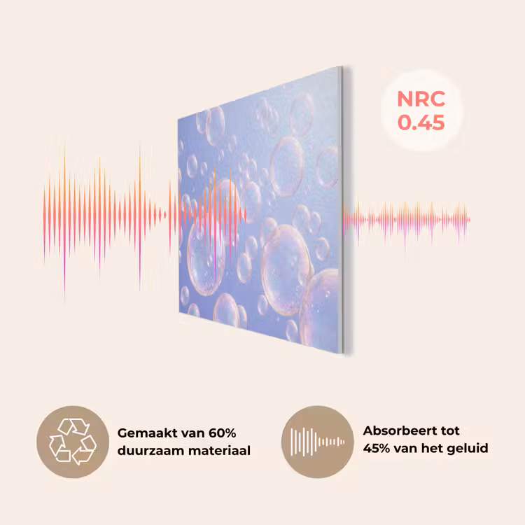 Pastel - Bubbels - Dromerig PET vilt klein -USP_NL