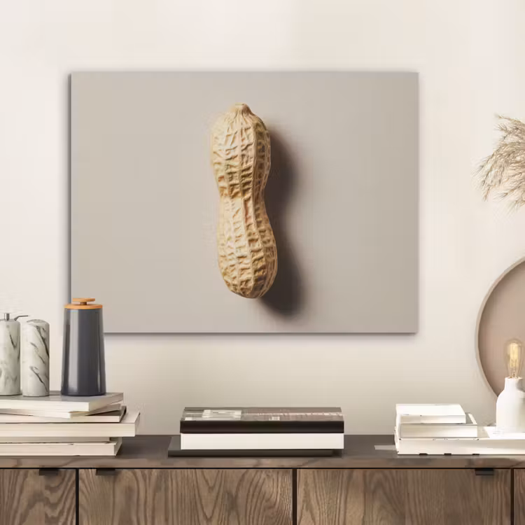 Pinda - Ruw - Beige PET vilt klein -sfeer1