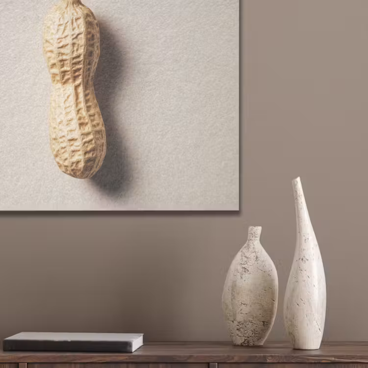 Pinda - Ruw - Beige PET vilt klein -sfeer6_closeup