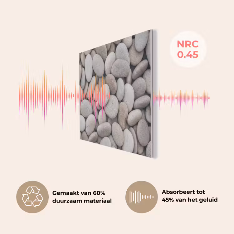 Kiezels - Stenen - Grijs PET vilt klein -USP_NL