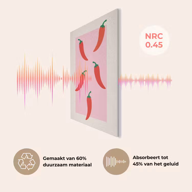 Pepers - Rood - Illustratie PET vilt klein -USP_NL