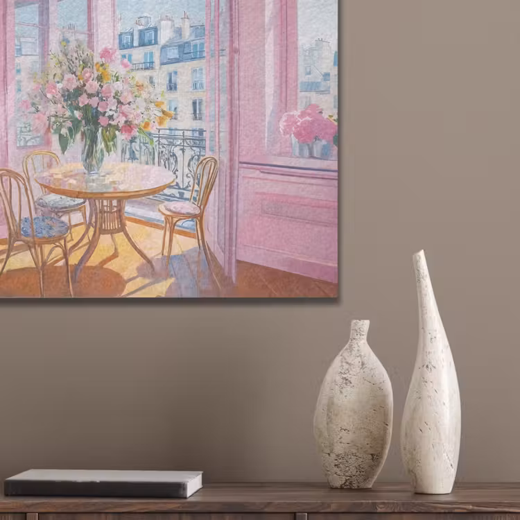 Pink - City - Bloemen PET vilt klein -sfeer6_closeup