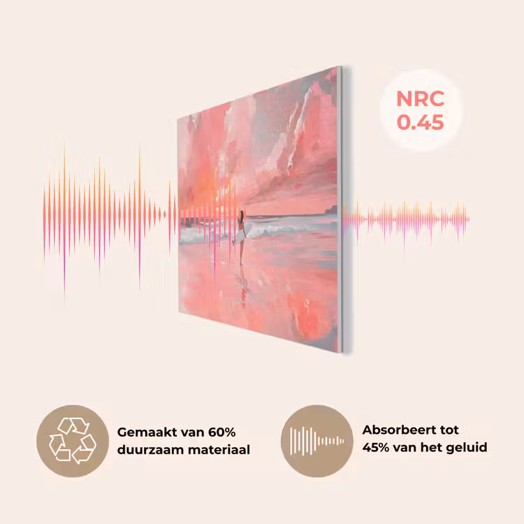 Roze - Surfen - Zee PET vilt klein -USP_NL