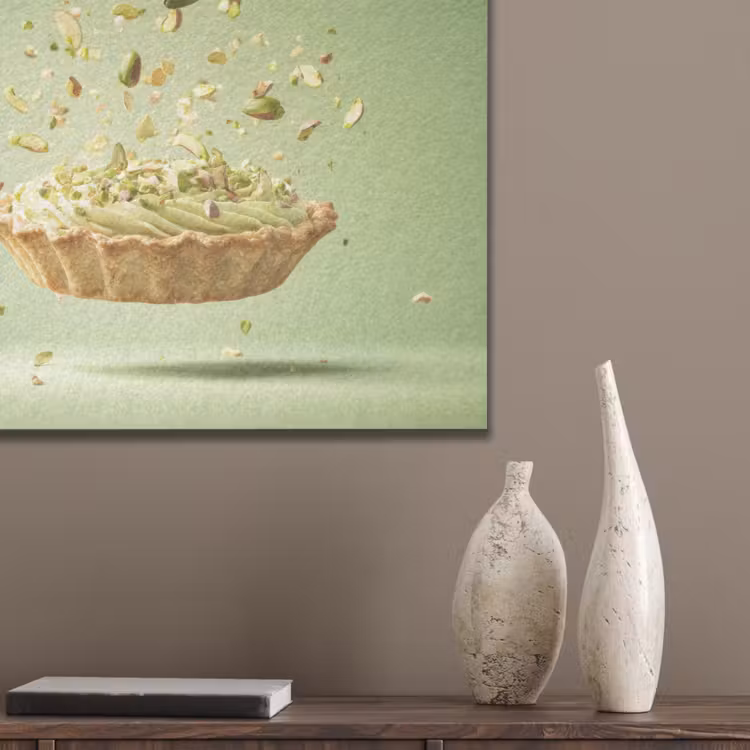 Pistache - Taart - Noten - Eten PET vilt klein -sfeer6_closeup