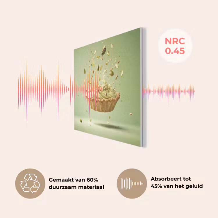 Pistache - Taart - Noten - Eten PET vilt klein -USP_NL