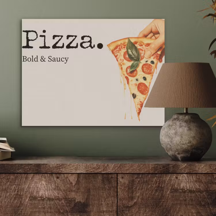 Pizza - Kaas - Pepperoni PET vilt klein -sfeer2