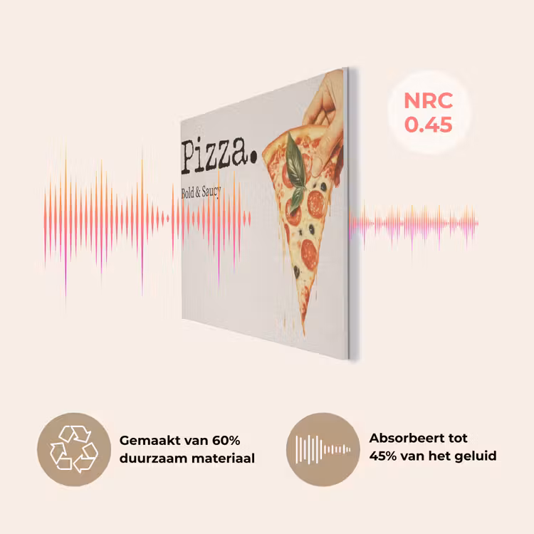 Pizza - Kaas - Pepperoni PET vilt klein -USP_NL