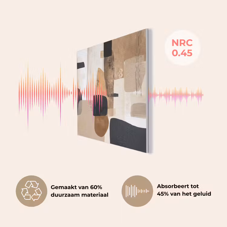 Vlakken - Abstract - Zwart - Strepen PET vilt klein -USP_NL
