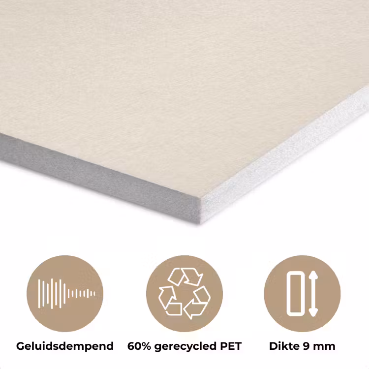Plant - Beige - Japandi PET vilt klein -closeup_NL