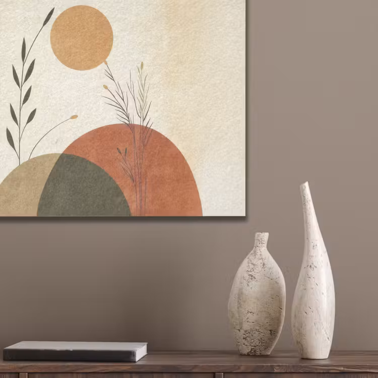 Planten - Abstract - Vormen PET vilt klein -sfeer6_closeup