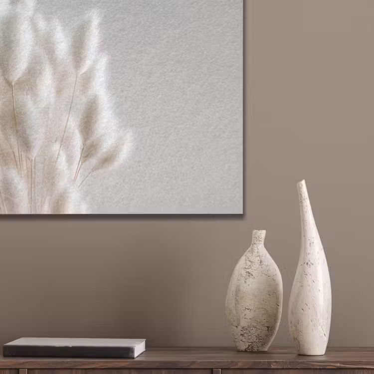 Pluimen - Beige - Minimalistisch PET vilt klein -sfeer6_closeup