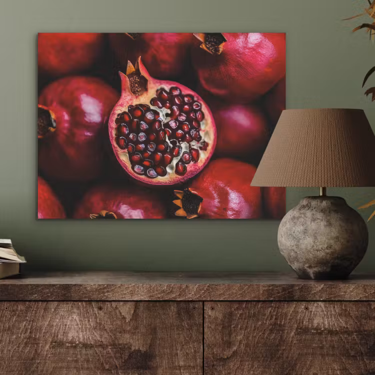 Granaatappel - Rood - Fruit PET vilt klein -sfeer2