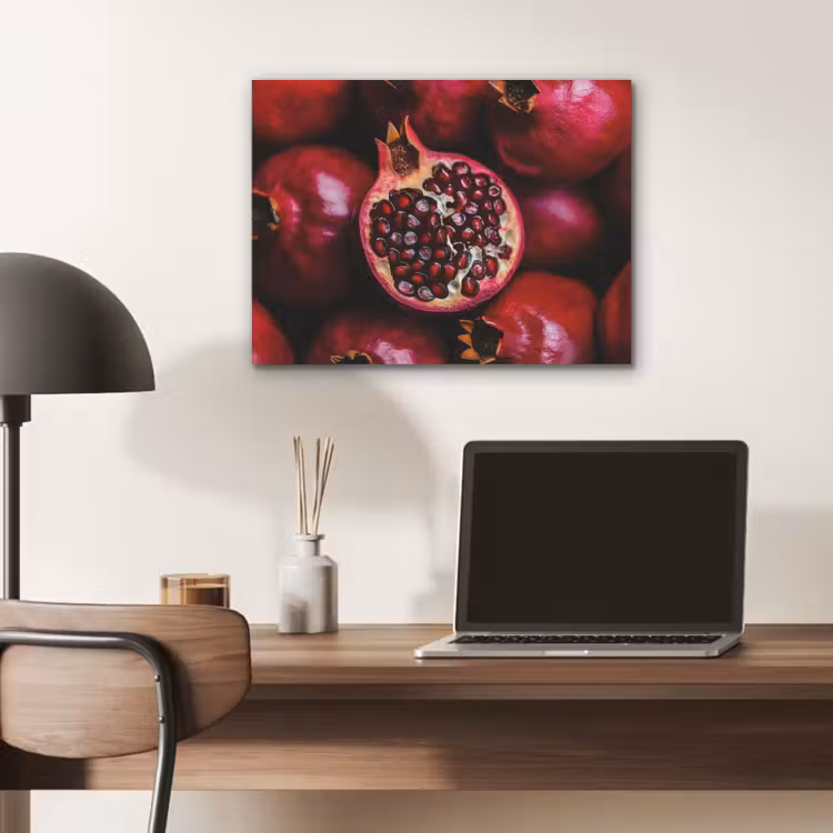 Granaatappel - Rood - Fruit PET vilt klein -sfeer5