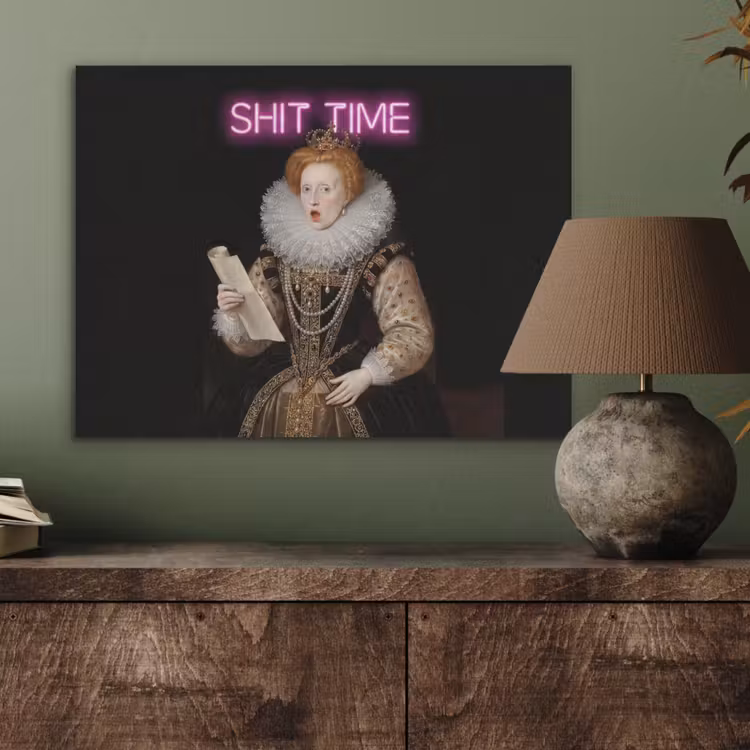 Portret - Humor - Neon PET vilt klein -sfeer2