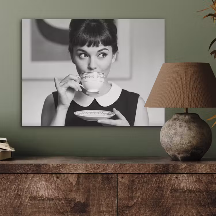Portret - Thee - Vrouw PET vilt klein -sfeer2