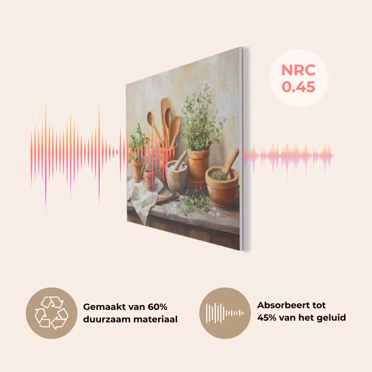 Potten - Kruiden - Hout PET vilt klein -USP_NL