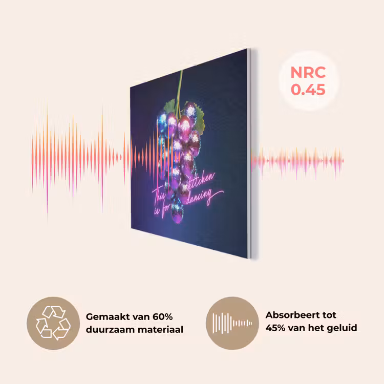 Quote - Neon - Disco - Druiven PET vilt klein -USP_NL