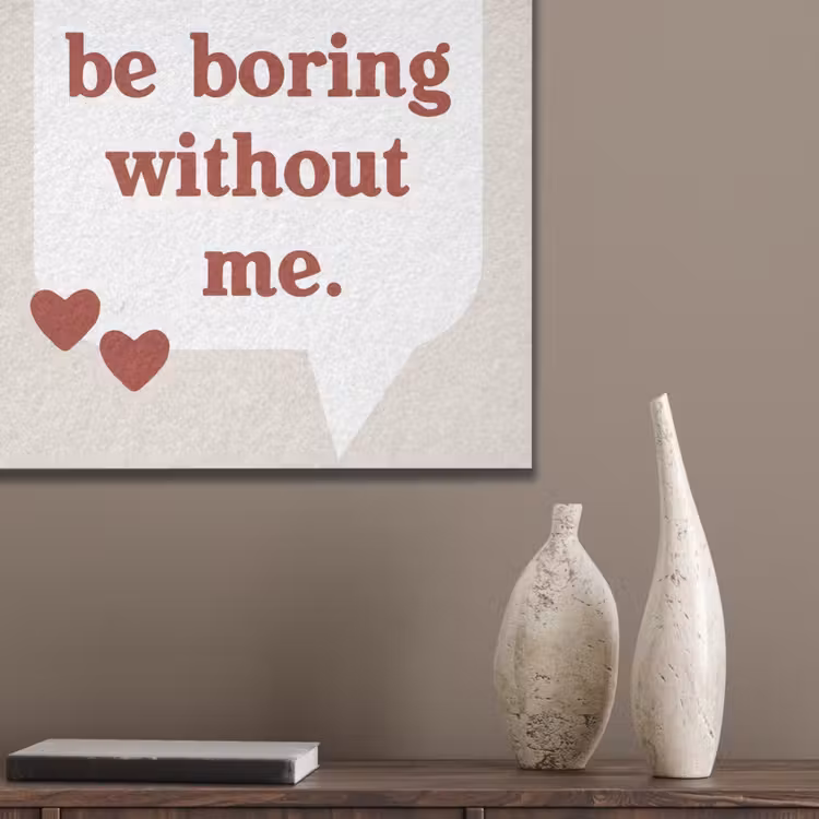 Quote - Tekstballon - Hartjes PET vilt klein -sfeer6_closeup