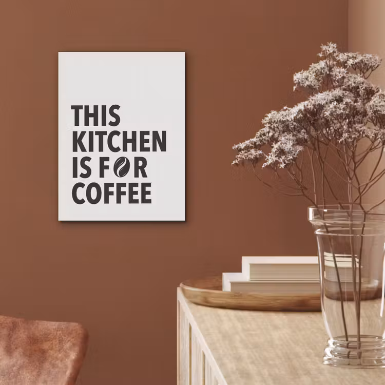 Quotes - Koffie - Bonen - Modern PET vilt klein -sfeer4