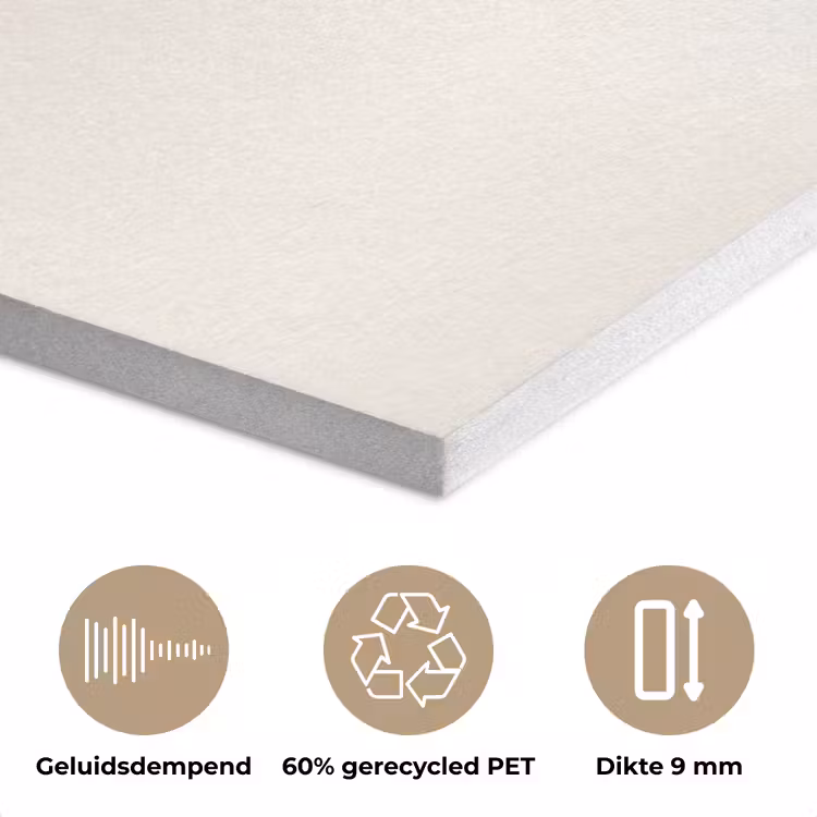 Konijn - Muts - Oren - Beige PET vilt klein -closeup_NL
