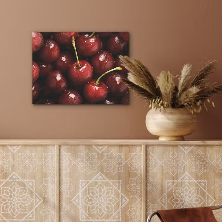 Rood - Fruit - Kersen PET vilt klein -sfeer4