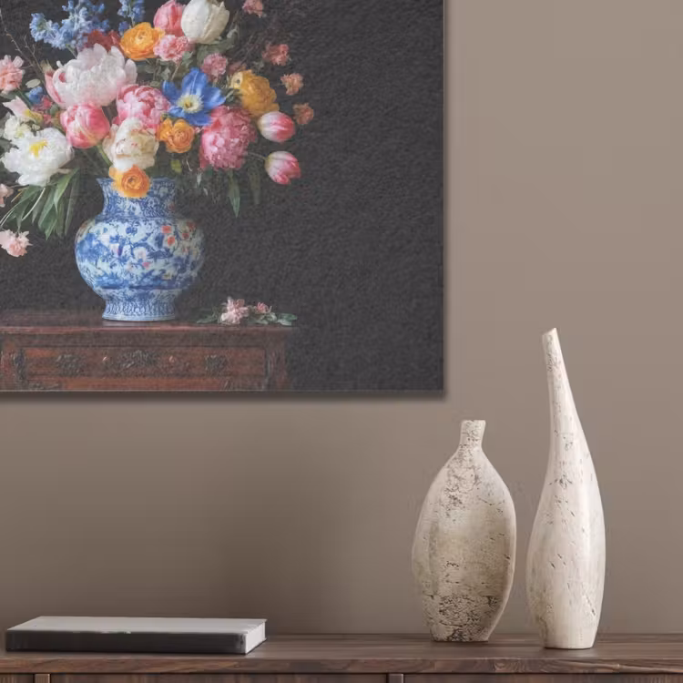 Rozen - Bloemen - Vaas - Boeket PET vilt klein -sfeer6_closeup