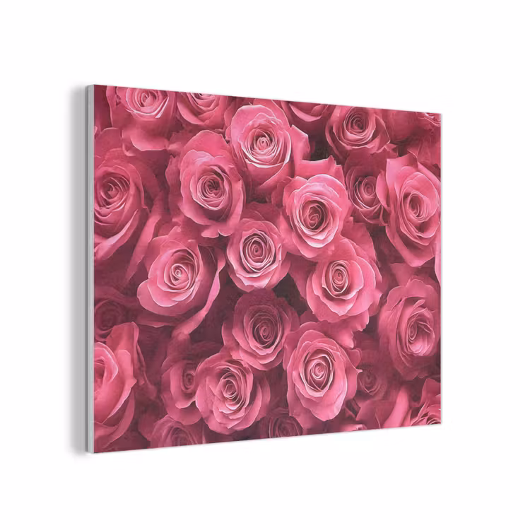 Rozen - Pink - Bloem PET vilt klein -3d