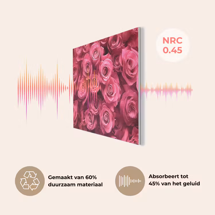 Rozen - Pink - Bloem PET vilt klein -USP_NL