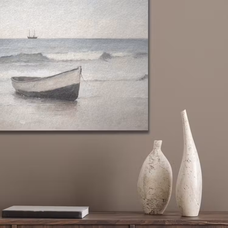 Roeiboot - Zee - Horizon PET vilt klein -sfeer6_closeup