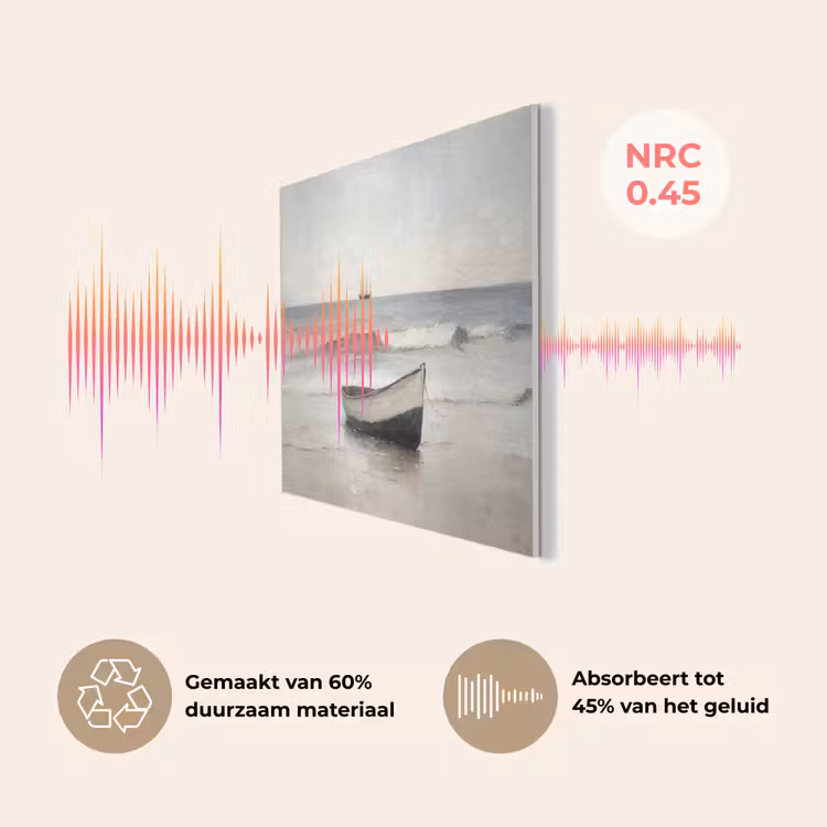 Roeiboot - Zee - Horizon PET vilt klein -USP_NL