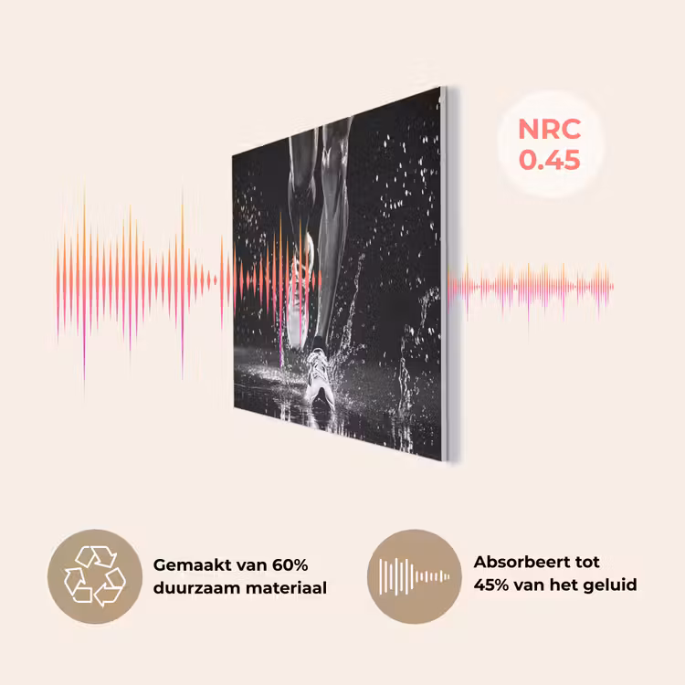 Hardloopschoenen - Rennen - Druppels - Zwart PET vilt klein -USP_NL