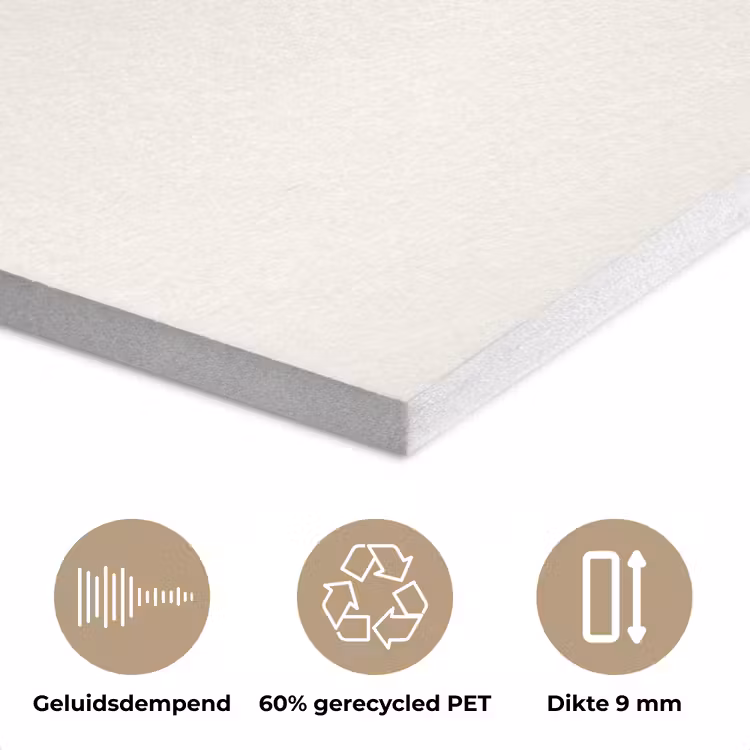 Schepijs - Hoorntje - Illustratie - Minimalistisch PET vilt klein -closeup_NL