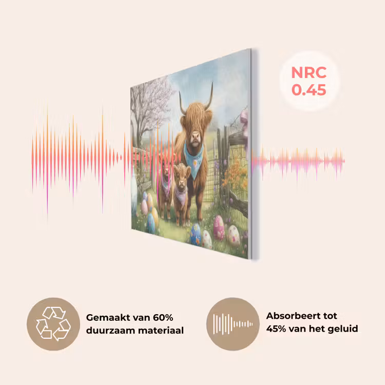 Schotsehooglanders - Paaseieren - Lente PET vilt klein -USP_NL