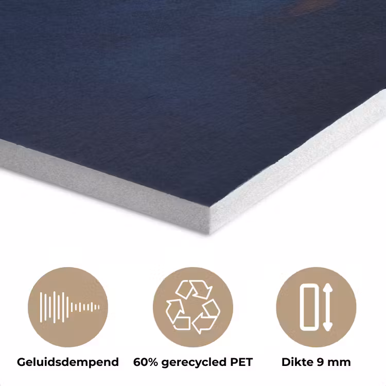 Zee - Vissen - Kleurrijk - Dynamisch PET vilt klein -closeup_NL