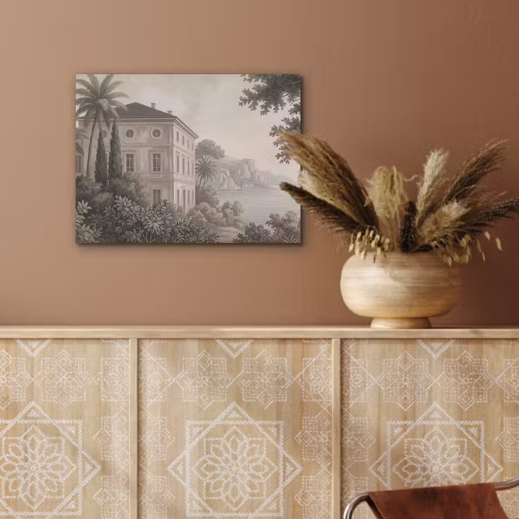 Zee - Villa - Beige PET vilt klein -sfeer4