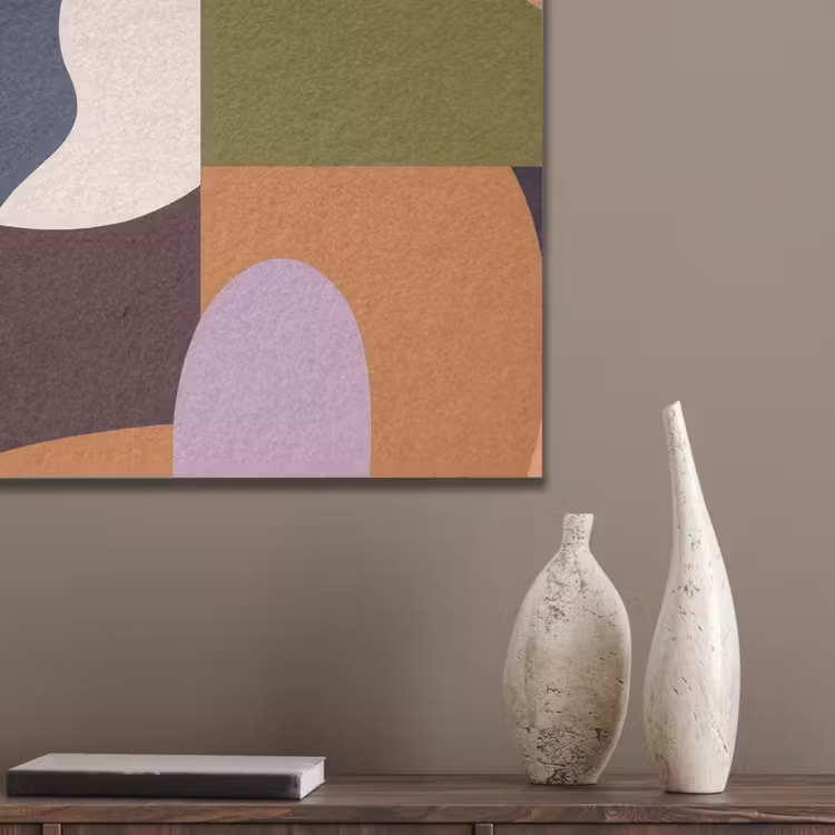 Vormen - Abstract - Kleuren - Vierkant PET vilt klein -sfeer6_closeup