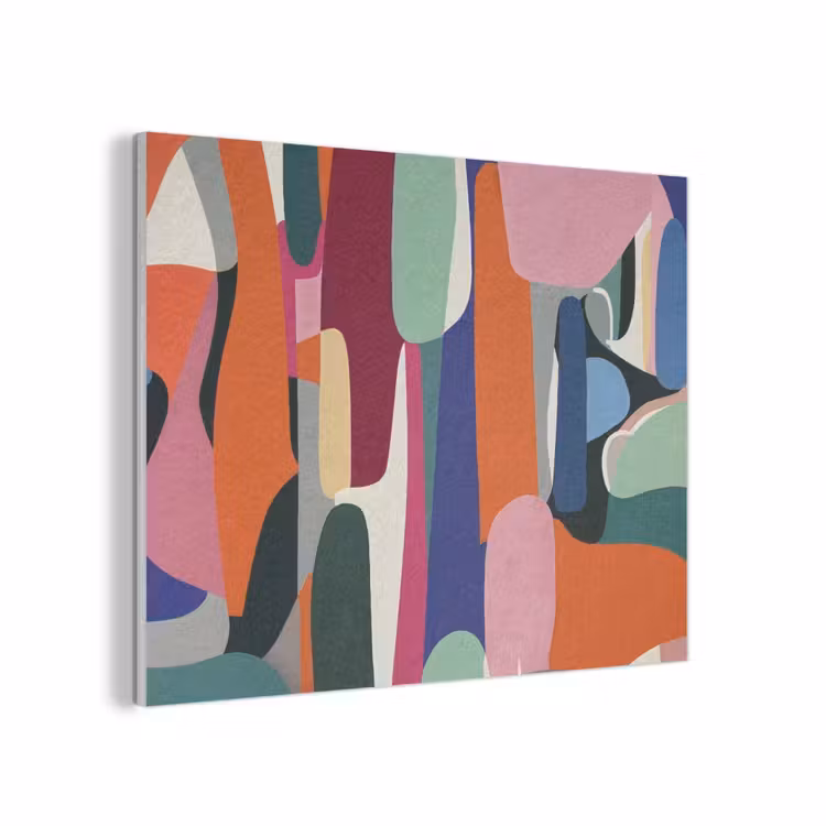 Vormen - Ritmisch - Kleuren - Abstract PET vilt klein -3d