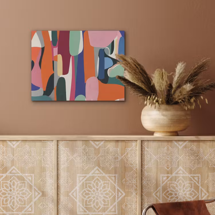 Vormen - Ritmisch - Kleuren - Abstract PET vilt klein -sfeer4
