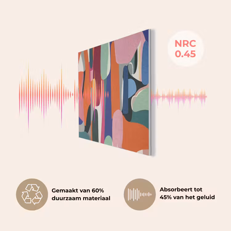 Vormen - Ritmisch - Kleuren - Abstract PET vilt klein -USP_NL