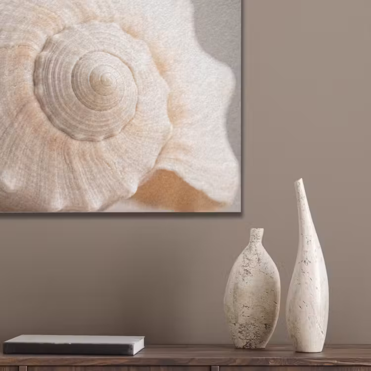 Schelp - Detail - Beige PET vilt klein -sfeer6_closeup