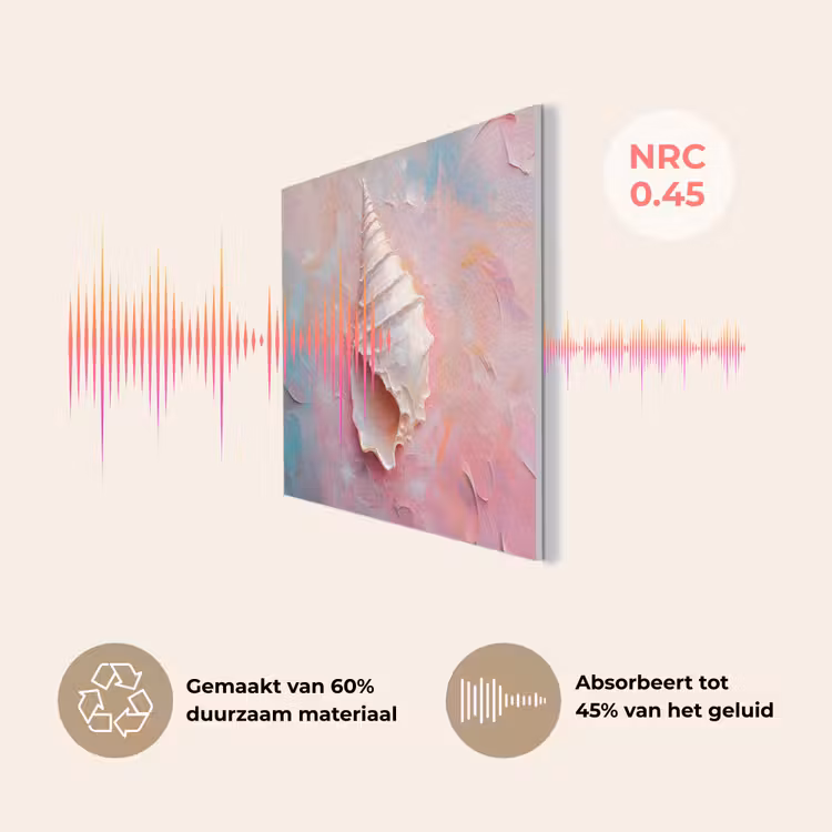 Schelp - Pastel - Pink PET vilt klein -USP_NL