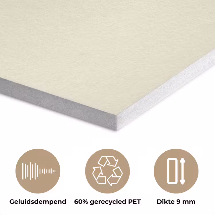 Schelpen - Blauw - Beige PET vilt klein -closeup_NL