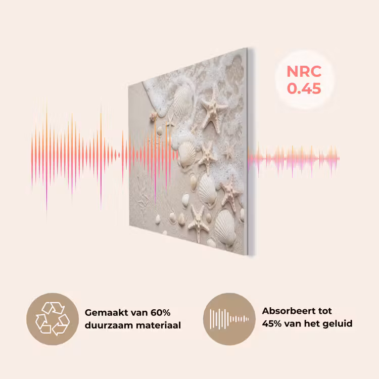 Schelpen - Zeesterren - Strand PET vilt klein -USP_NL