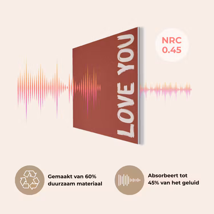 Schuin - Loveyou - Rood PET vilt klein -USP_NL