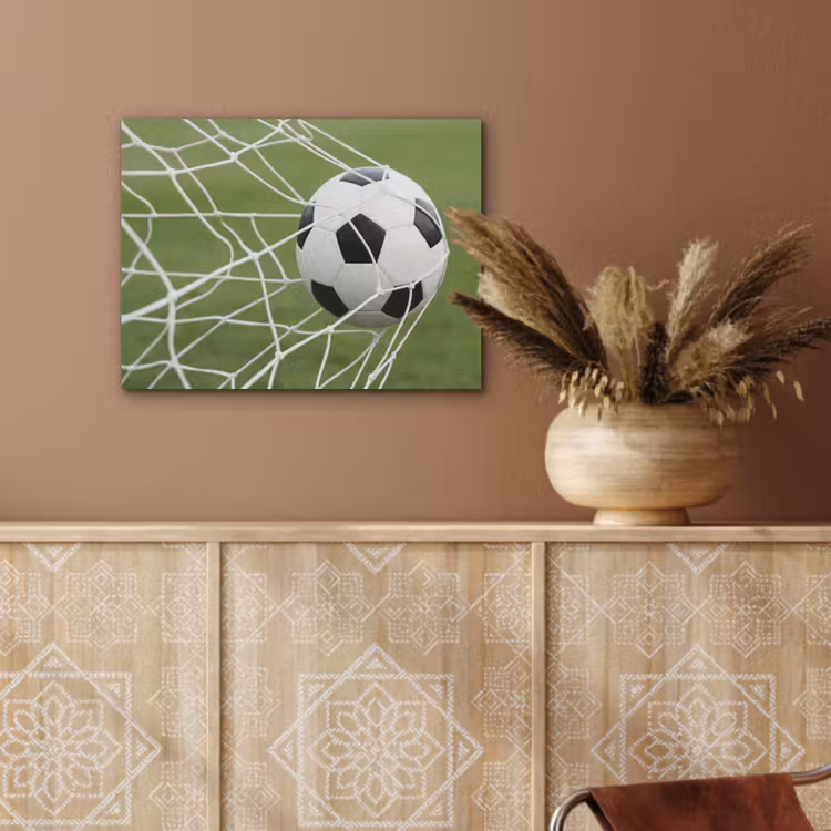 Voetbal - Goal - Net - Sport PET vilt klein -sfeer4
