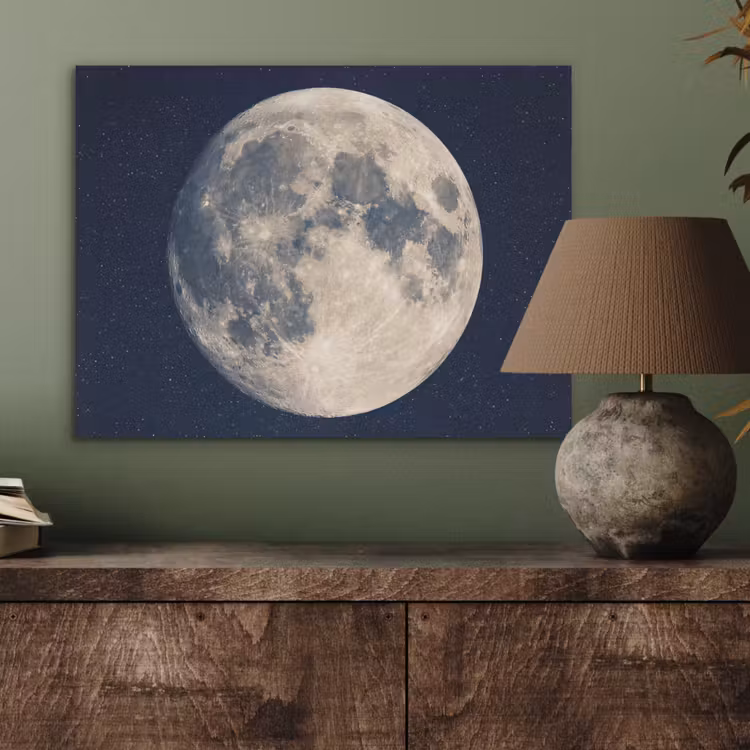 Ruimte - Maan - Kosmos PET vilt klein -sfeer2