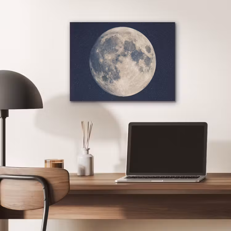 Ruimte - Maan - Kosmos PET vilt klein -sfeer5