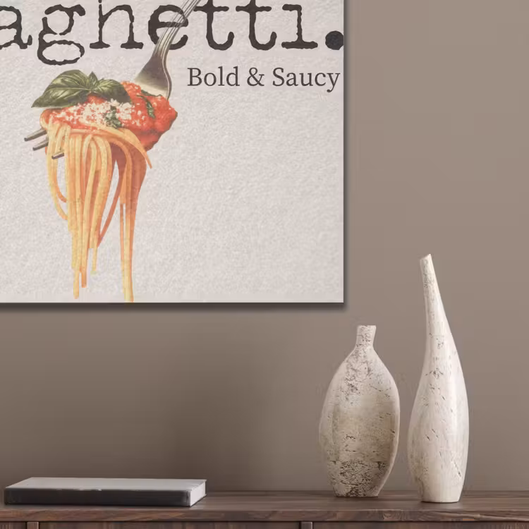 Spaghetti - tomatensaus - Parmezaanse kaas PET vilt klein -sfeer6_closeup